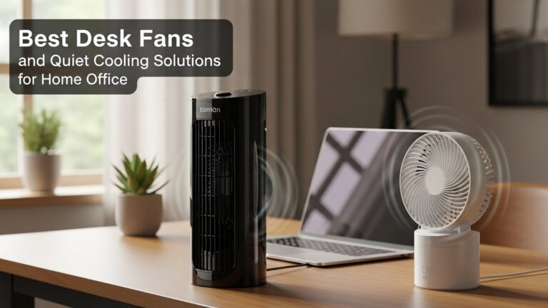 Best Desk Fans and Quiet Cooling Solutions for Home Office
