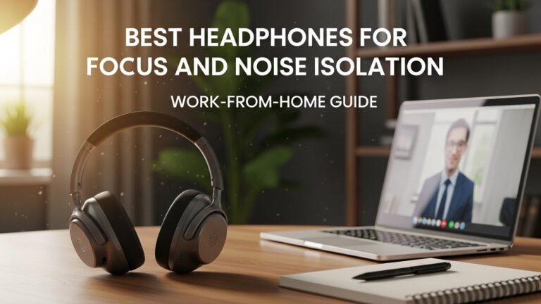 Best Headphones for Focus and Noise Isolation: Work-From-Home Guide