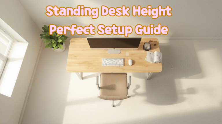 Standing Desk Height Guide: Correct Setup for Long-Hour Comfort and Posture