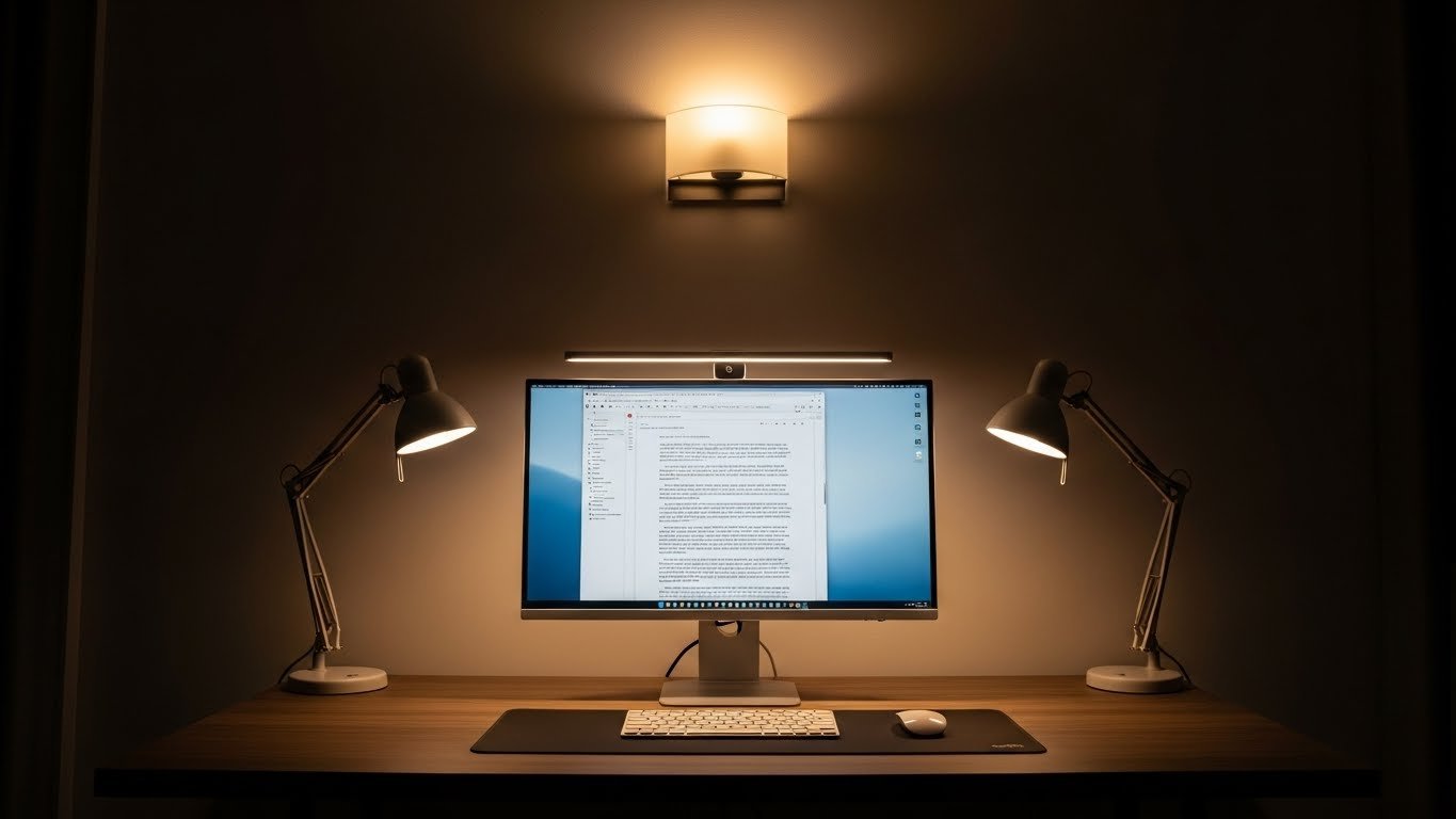 Home Office Lighting Setup: Best Lighting Practices to Reduce Eye ...