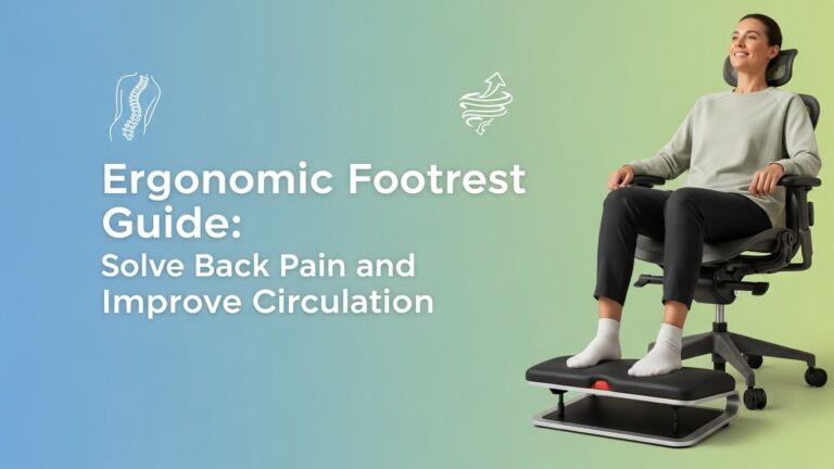 Ergonomic Footrest Guide: Solve Back Pain and Improve Circulation