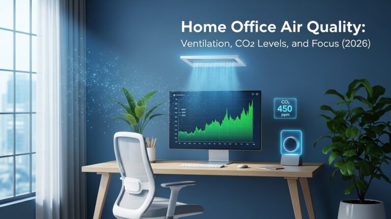 Home Office Air Quality: Ventilation, CO₂ Levels, and Focus (2026)