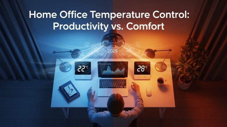 Home Office Temperature Control Productivity vs Comfort (2026)
