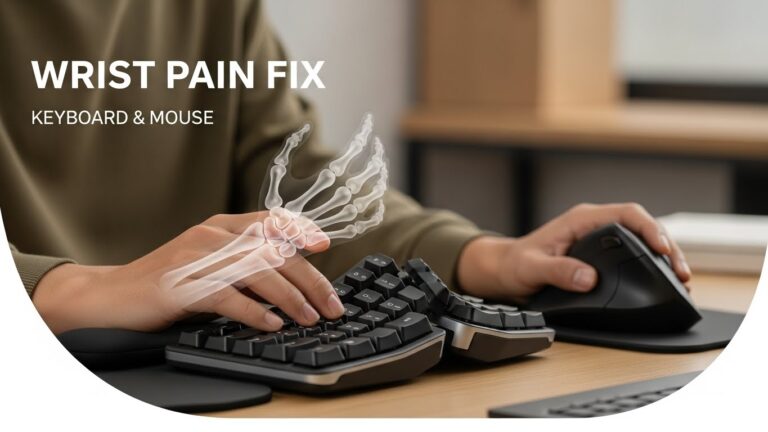 Keyboard and Mouse Positioning: Wrist Pain Prevention Guide for Long Workdays
