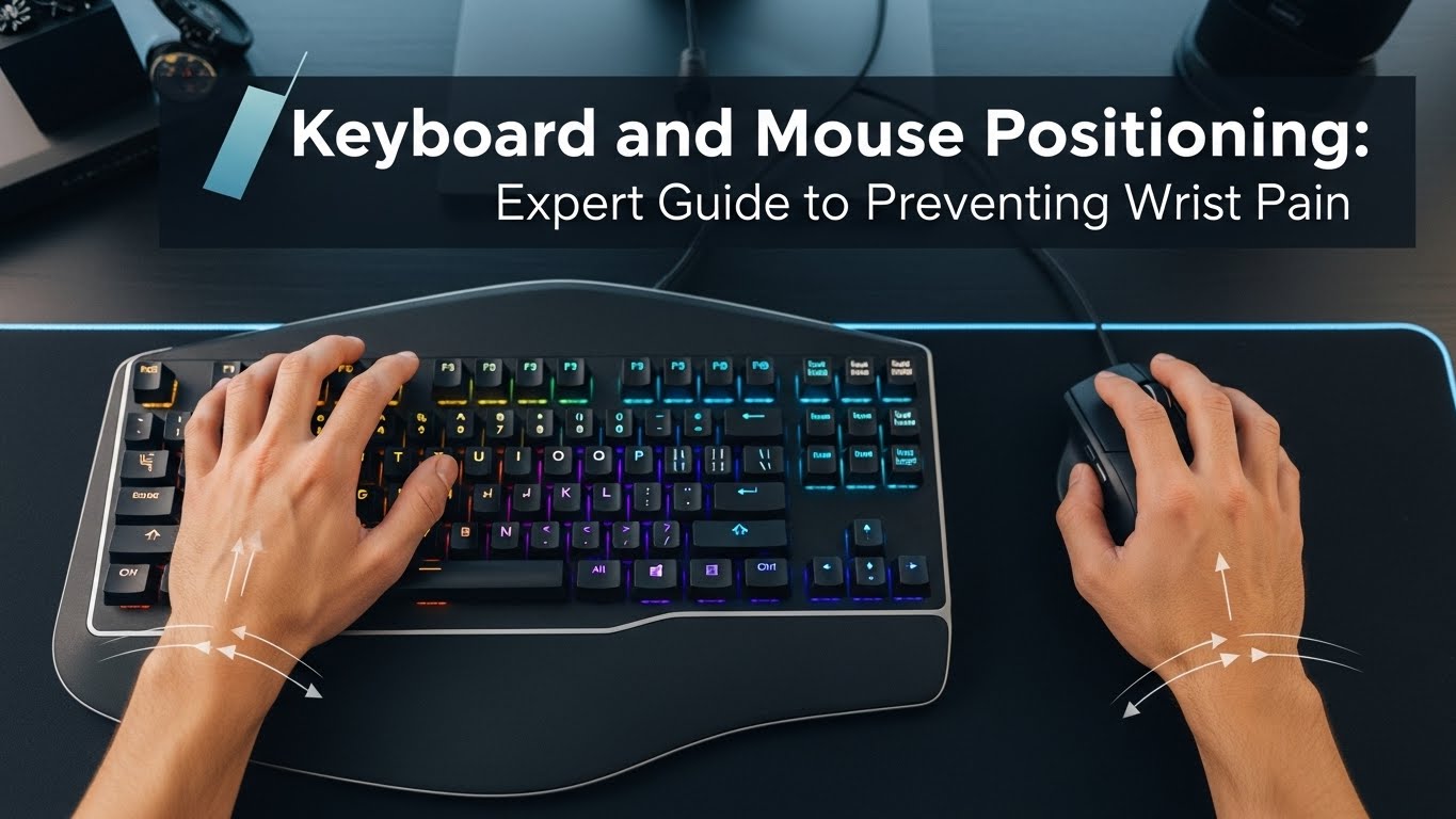 Keyboard and Mouse Positioning Expert Guide to Preventing Wrist Pain