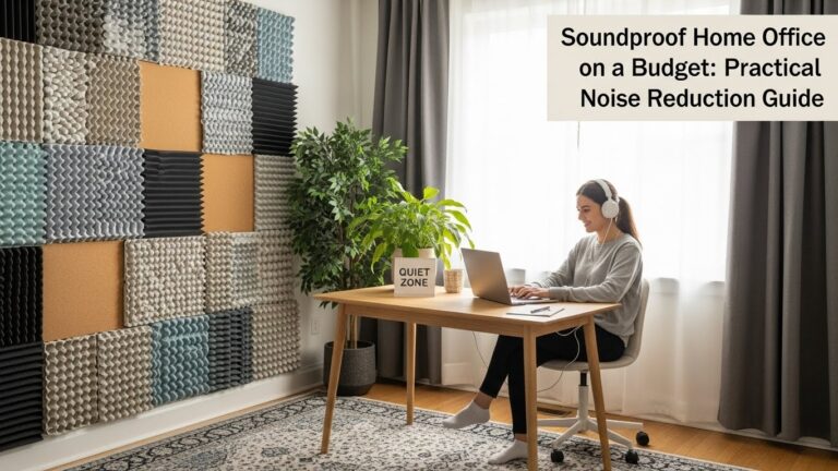 Soundproof Home Office on a Budget Practical Noise Reduction Guide