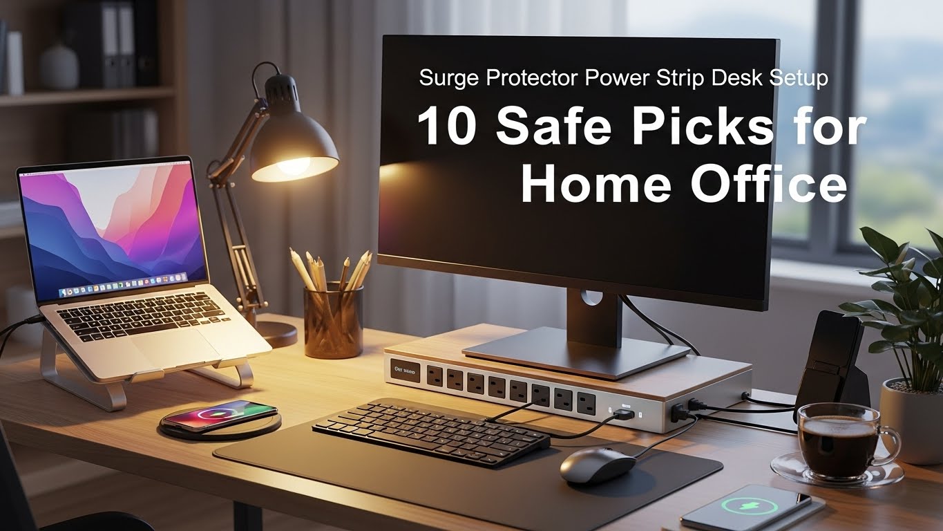Surge Protector Power Strip Desk Setup 10 Safe Picks for Home Office