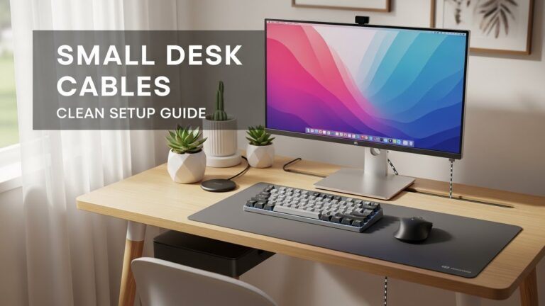 cable management for small desks